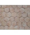 Barro natural hexagonal 11,5x10 cm2