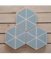 LH-H75 Azulejo hidráulico hexagonal 20x23cm2