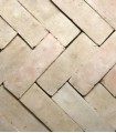 Terracotta tile 15x05 cm2